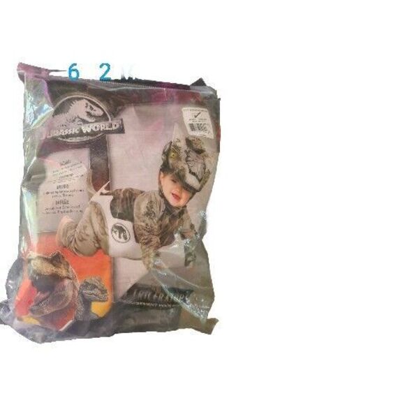 Infant Jurassic World Hatchling Triceratops Costume Baby 6-12 Months Dinosaur - Picture 1 of 10